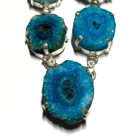 Handmade Jewelry - 🏝Solar Quartz Gemstone Silver Necklace🏝